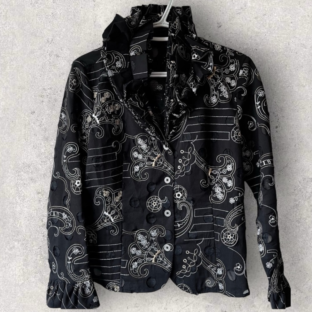 SAMUEL DONG | Statement Holiday Blouse / Jacket